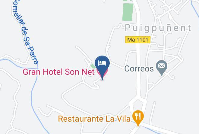 Baleares - Gran Hotel Son Net Maps