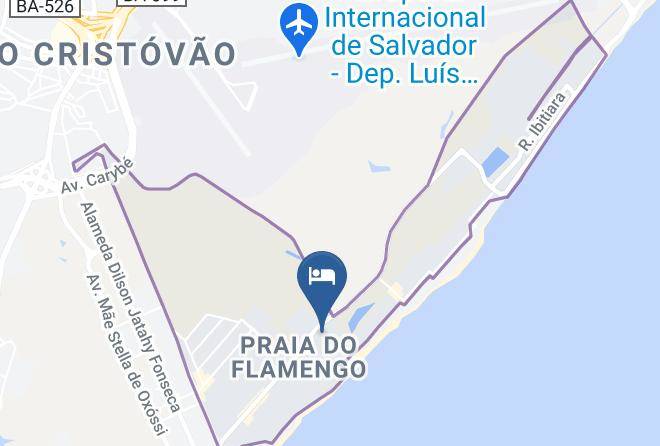 Salvador - Pousada Bougainville Maps