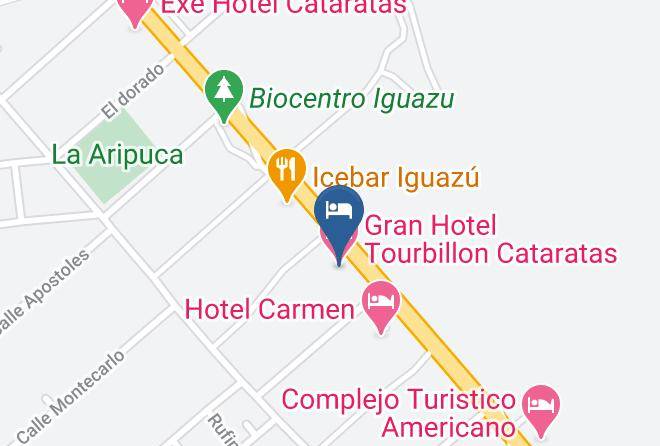 Puerto Esperanza - Gran Hotel Tourbillon Cataratas Maps