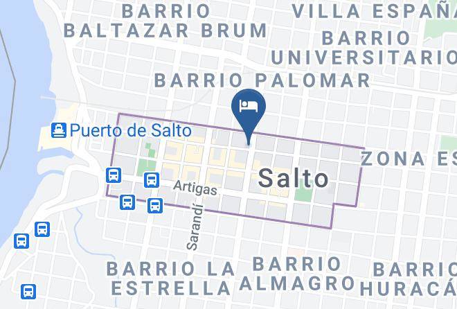 Salto - Gran Hotel Uruguay Maps