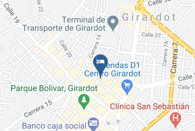 Girardot - Gran Hotel Valvanera Girardot Maps