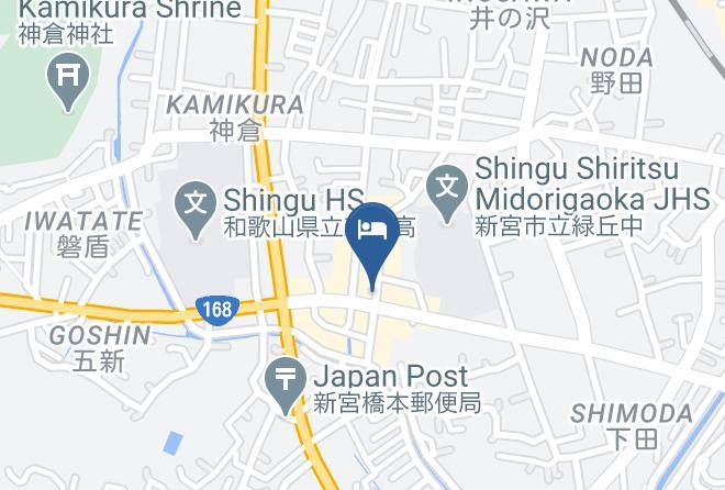 Shingu City - Gran Hotel Maps