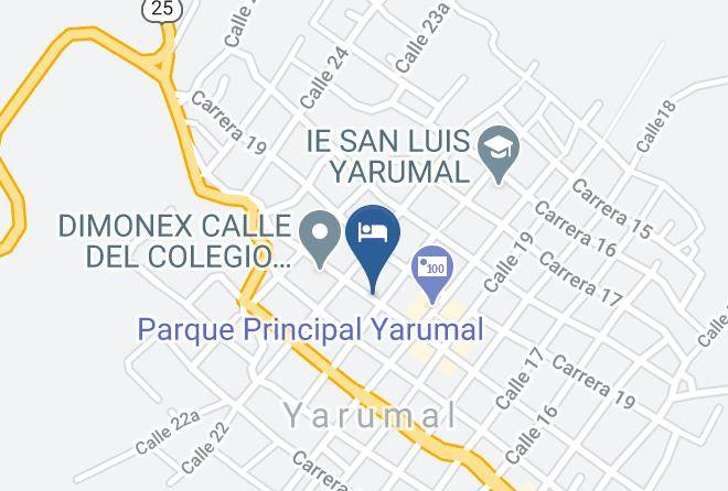 Yarumal - Gran Hotel Yarumal Maps