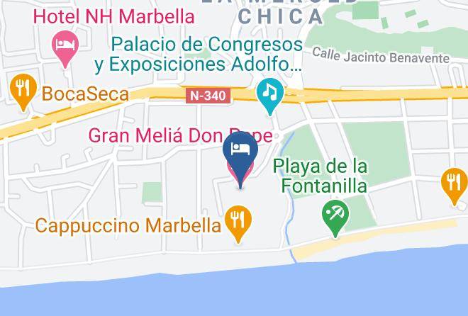 Gran Melia Don Pepe Map