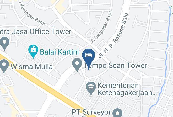 Jakarta Selatan - Gran Melia Jakarta Maps