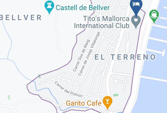 Baleares - Gran Melia Victoria Maps