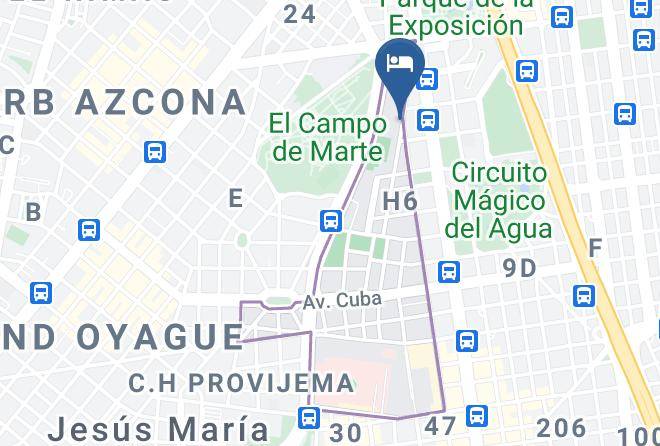 Jesus Maria - Gran Mundo Hotel & Suites Maps