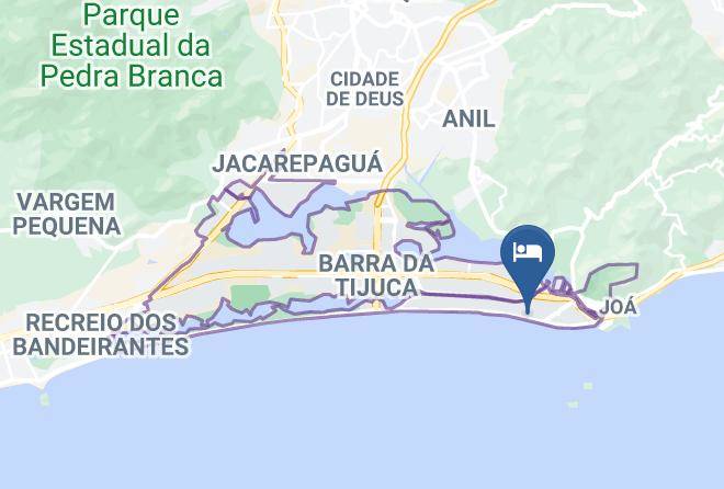 Rio De Janeiro Barra Da Tijuca - Gran Nobile Maps