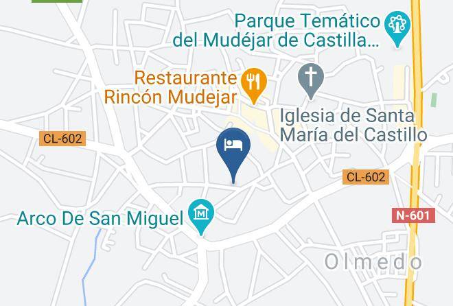 Valladolid - Gran Posada La Mesnada Maps