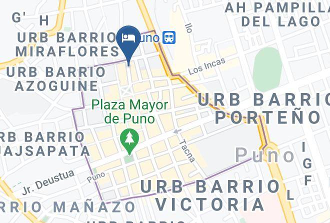 Puno - Gran Puno Inn Maps