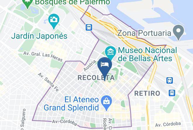 Buenos Aires - Gran Recoleta Sa Maps