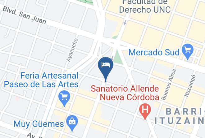 Cordoba - Gran Rex Hotel Maps