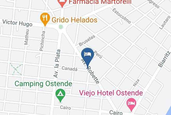 Pinamar - Gran Robette Maps
