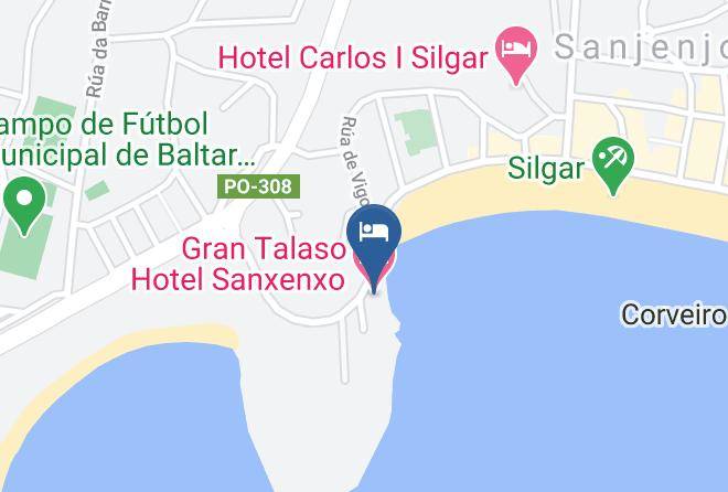 Pontevedra - Gran Talaso Hotel Sanxenxo Maps