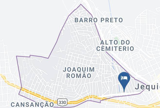 Jequie - Gran Terrara Hotel Maps