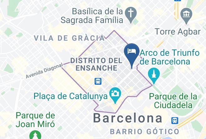 Barcelona - Gran Via By The Streets Maps