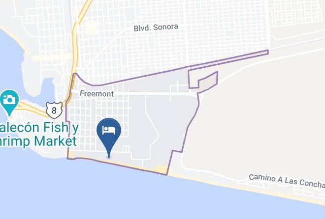 Puerto Penasco Municipality - Granada Del Mar Maps