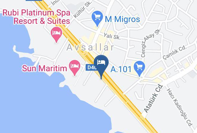 Alanya - Granada Luxury Beach Maps