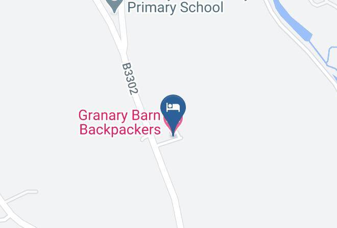 Cornwall - Granary Barn Backpackers Maps