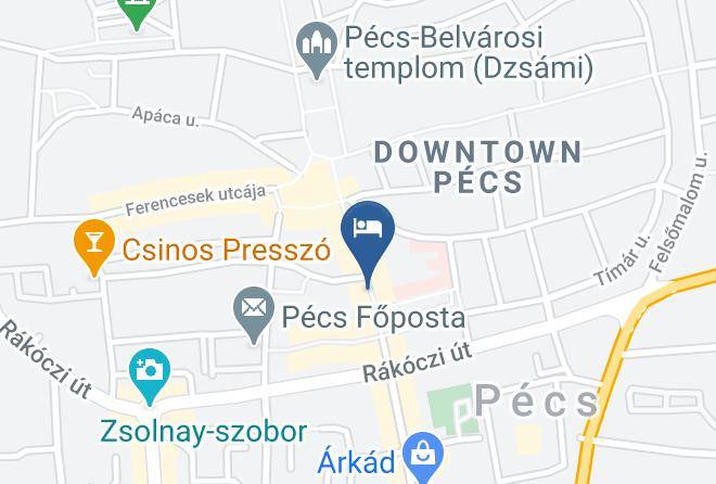 Granatalma Szallas Map