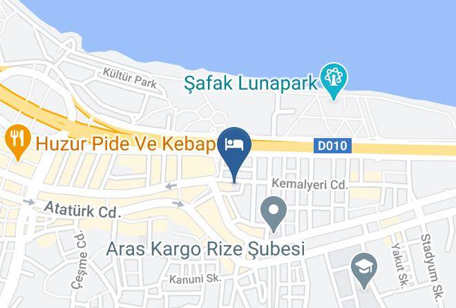 Rize Ekrem Orhon - Grand 53 Hotel Maps