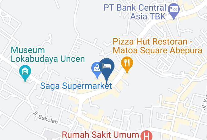 Kota Jayapura - Grand Abe Hotel Maps