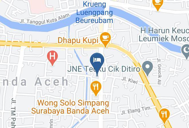 Kota Banda Aceh - Grand Aceh Hotel Maps