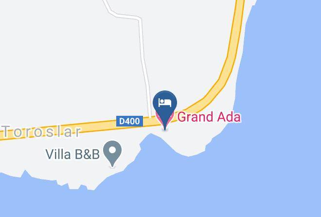 Erdemli - Grand Ada Hotel Maps