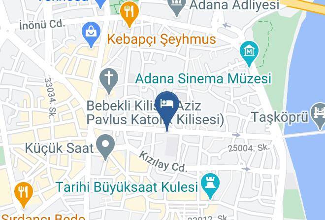 Seyhan - Grand Adanus Hotel Maps