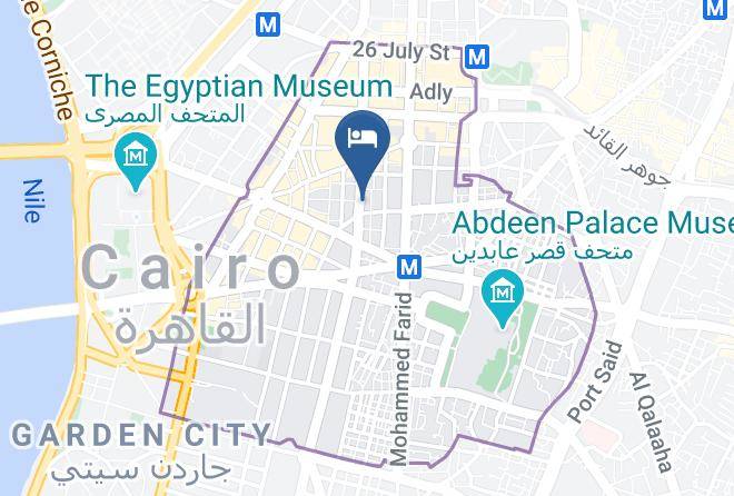 Cairo - Grand Agor Hotel Maps