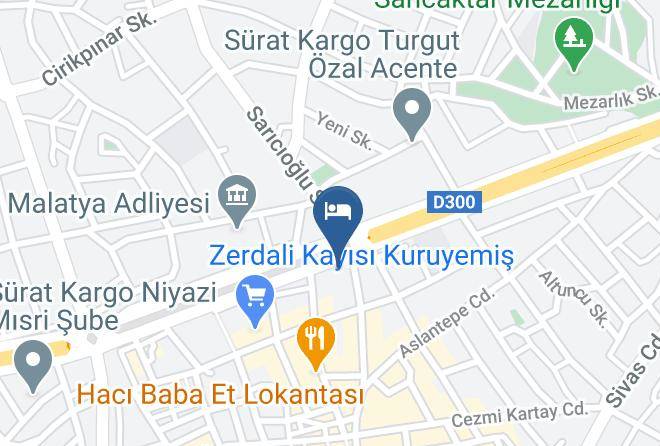 Battalgazi - Grand Akkoza Hotel Maps