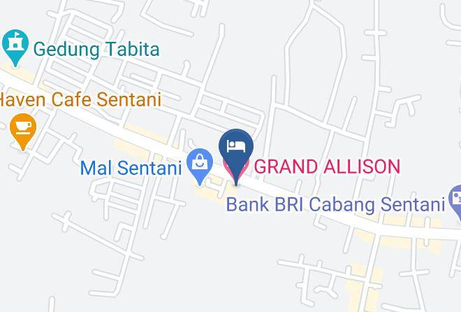 Jayapura Regency - Grand Allison Hotel Maps