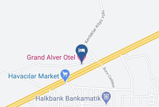 Edremit - Grand Alver Otel Maps