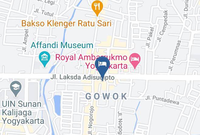 Sleman - Grand Ambarrukmo Yogyakarta Maps
