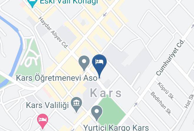 Kars Cumhuriyet - Grand Ani Hotel Maps