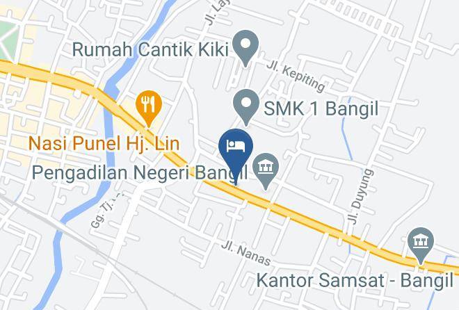Pasuruan Regency - Grand Anugerah Hotel Maps