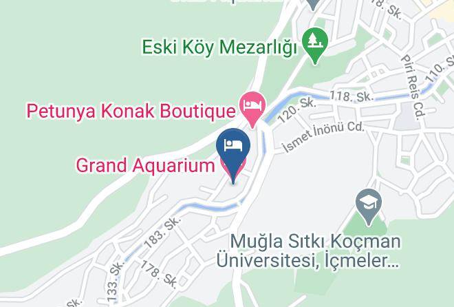 Marmaris - Grand Aquarium Hotel Maps