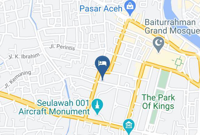 Kota Banda Aceh - Grand Arabia Hotel Maps