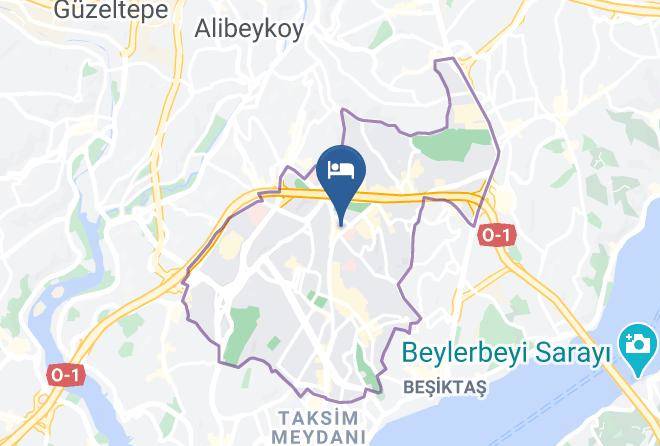 Istanbul Merkez - Grand Aras Hotel & Suites Istanbul Sisli Maps