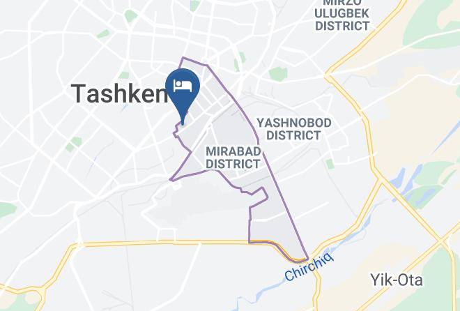 Tashkent - Grand Art Hotel Maps