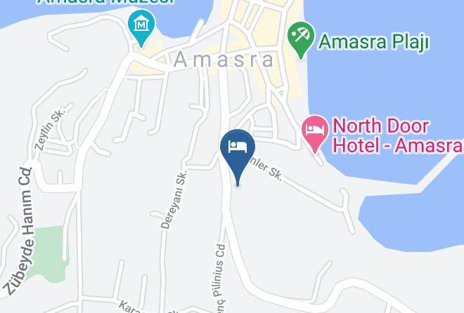 Amasra - Grand Asiye Otel Maps