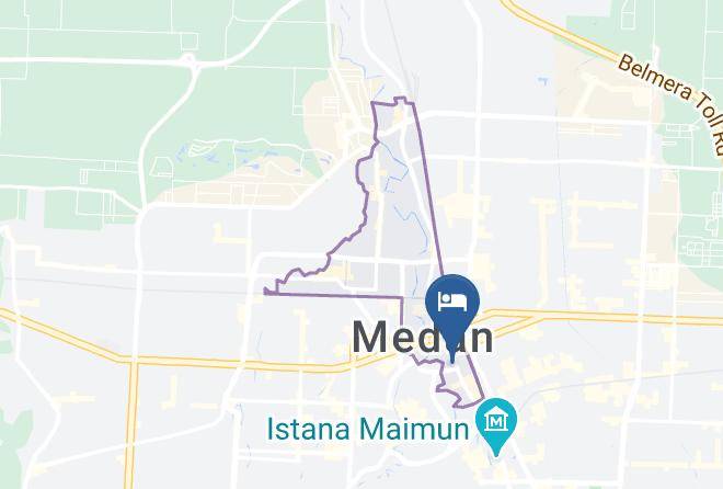 Kota Medan - Grand Aston City Hall Medan Maps