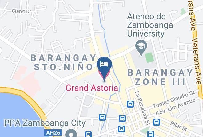 Zamboanga Del Sur - Grand Astoria Hotel Maps
