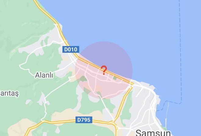 Atakum - Grand Atakum Restoran Maps