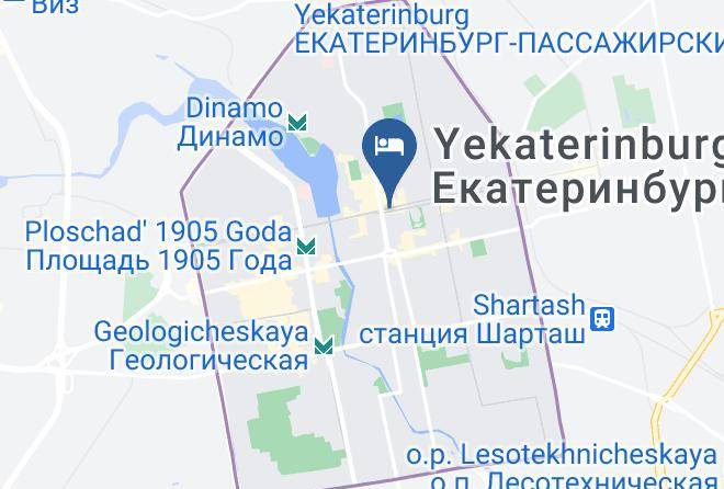 Yekaterinburg - Grand Avenue Hotel Maps
