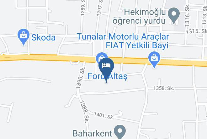 Grand Ayzek Hotel Map