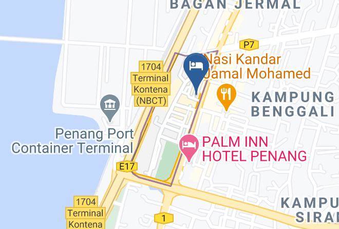 Butterworth - Grand Bagan Hotel Sdn Bhd Maps