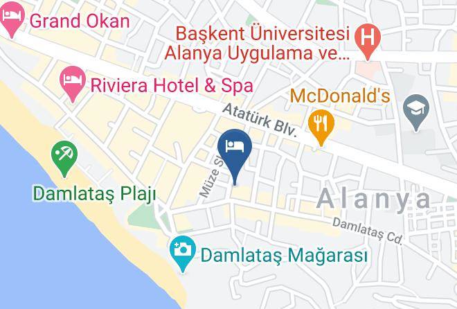 Alanya - Xperia Grand Bali Hotel Maps