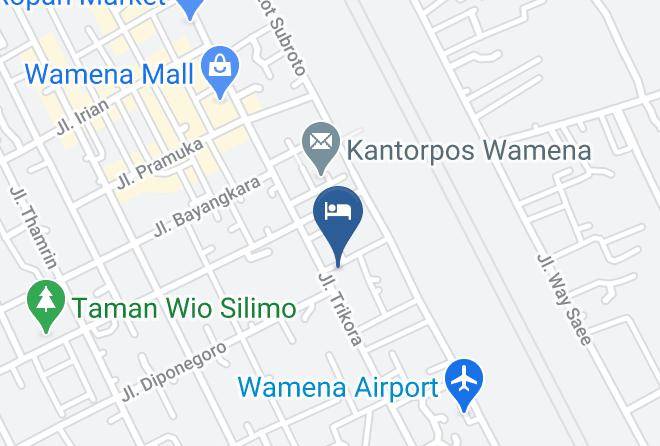 Jayawijaya Regency - Grand Baliem Hotel Maps