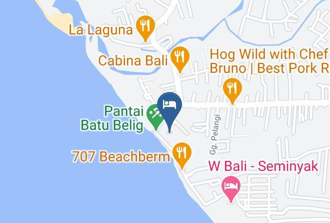 Badung Regency - Grand Balisani Suites Maps